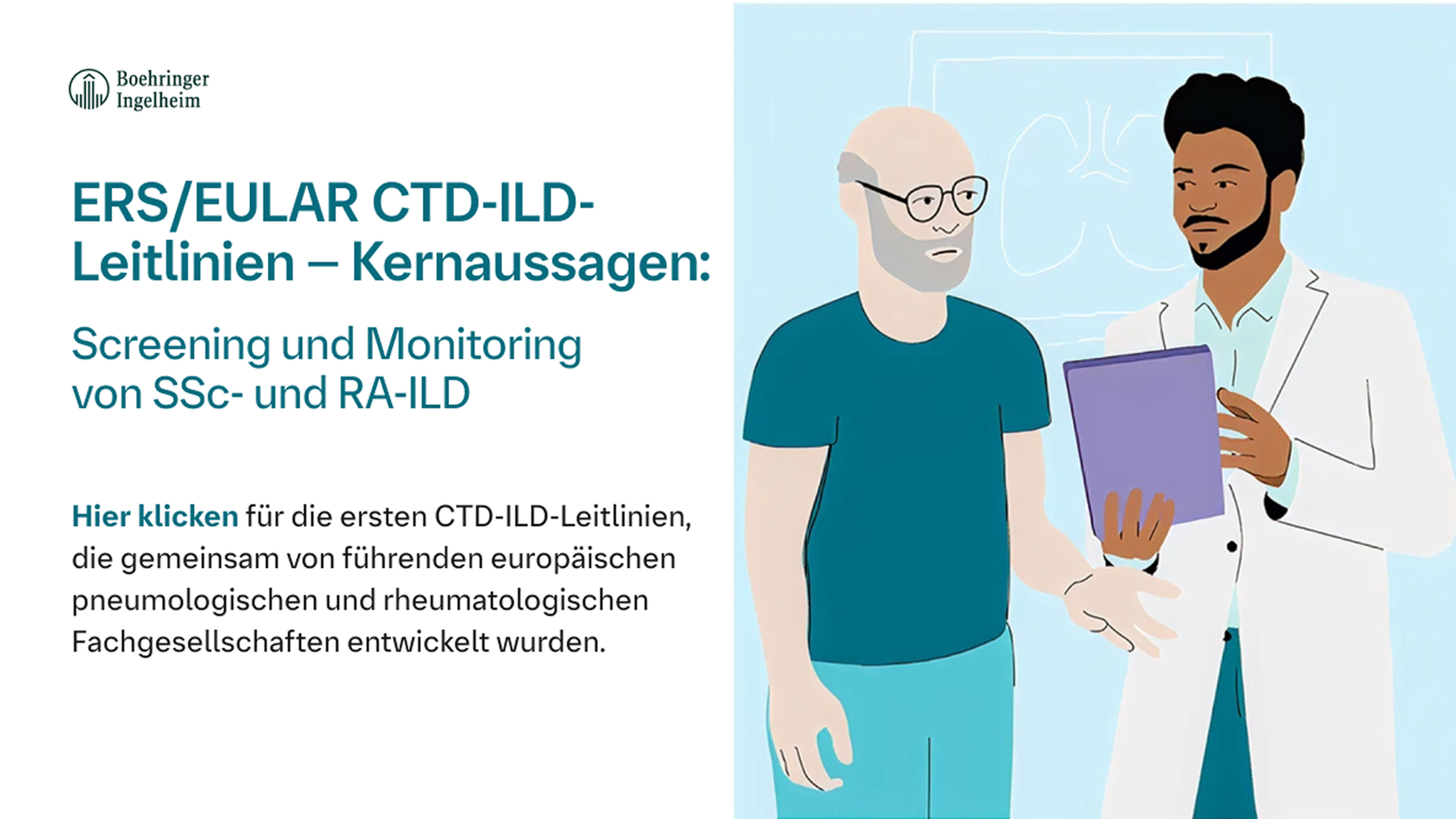 Report zur CTD-ILD-Leitlinie herunterladen